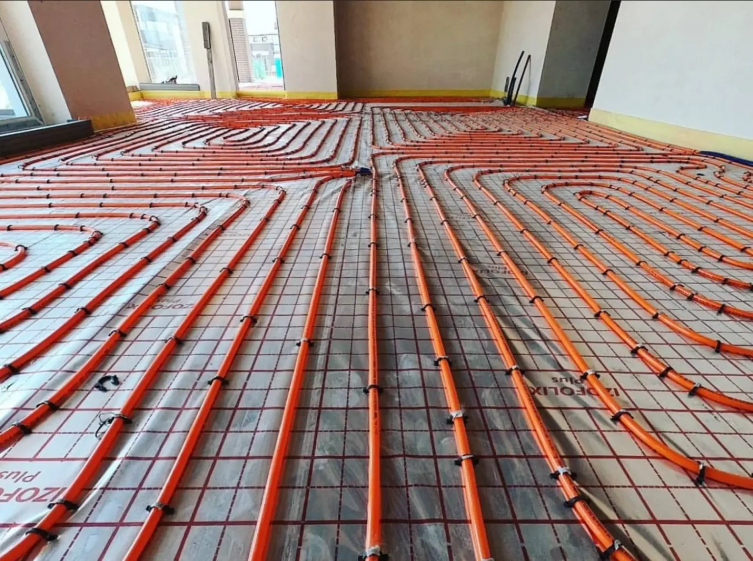 Complete mechanical room plumbing installation in a Barrie home